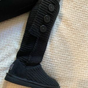 Classic UGG Black Cardy Boot with BOX